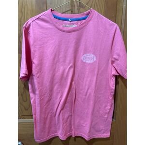 Chubbies Mens Pink Weekend Supplies Graphic T-Shirt Small Short Sleeve Crew Neck